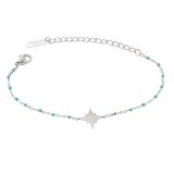 Bracelet femme acier inoxydable adjustable HACI