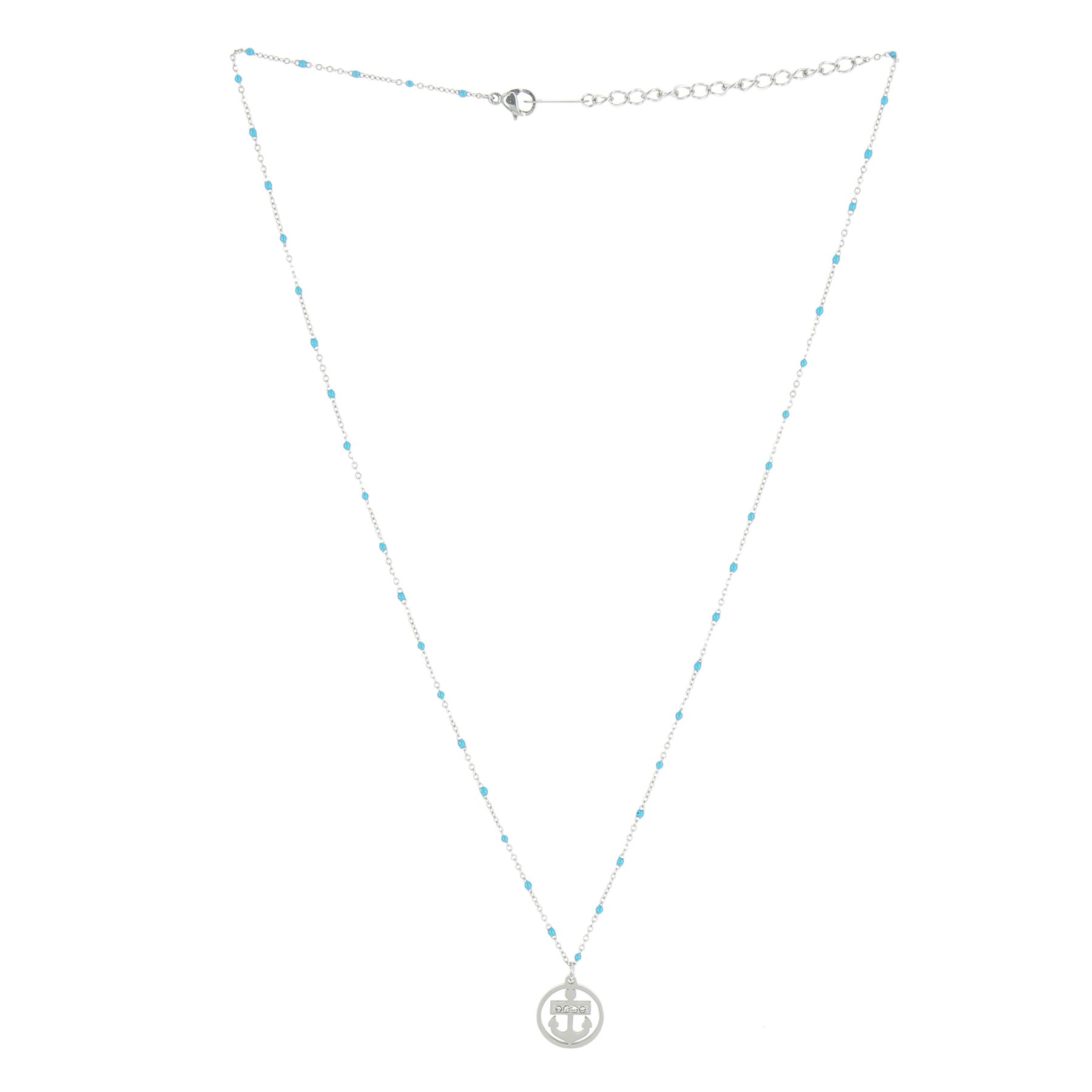 Collier femme à perle acier inoxydable RANIA