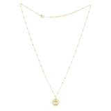 Collier femme à perle acier inoxydable RANIA