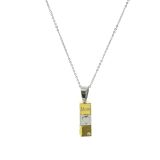 collier acier inoxydable Mood