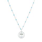 Collier femme à perle acier inoxydable RANIA