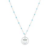 Collier femme à perle acier inoxydable RANIA