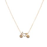 Collier femme, Coeur en strass, XS-2259