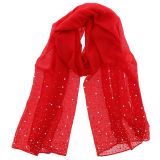 Damen Schal pashmina perlen und strass, LEIA