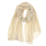 Damen Schal pashmina perlen und strass, LEIA