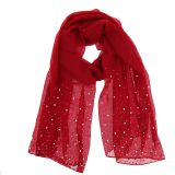 Damen Schal pashmina perlen und strass, LEIA