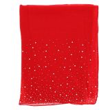 Damen Schal pashmina perlen und strass, LEIA