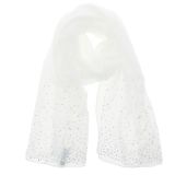 Damen Schal pashmina perlen und strass, LEIA