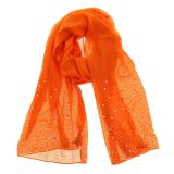 Damen Schal pashmina perlen und strass, LEIA