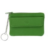 Leather Small Coin Purse and card holder for men and women, KELIANNE