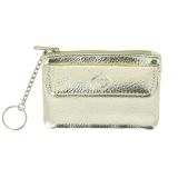 Leather Small Coin Purse and card holder for men and women, KELIANNE