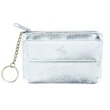 Leather Small Coin Purse and card holder for men and women, KELIANNE