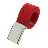 Ceinture en Toile Unisexe Simple Casual, de petite taille à très grande taille, HIGDON