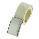 Ceinture en Toile Unisexe Simple Casual, de petite taille à très grande taille, HIGDON