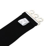 Ceinture femme élastique large à boucle 3 boutons, GLORIA Fabriqué en France