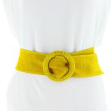 Ceinture Large en cuir pour femme, MAHAUT