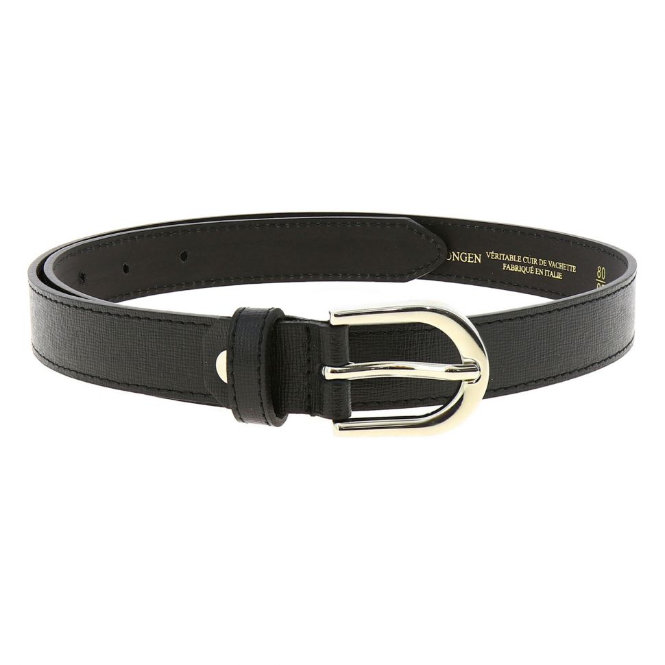 Ceinture femme en Cuir Véritable d'ITALIE doublé Cuir Nubuck, MELANIE