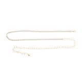 cinturón de eslabones, Strass, cadenas, ajustable, cinturón de cadenas para mujer, ENEA
