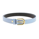 Ceinture femme Premium en Cuir Véritable d'ITALIE doublé Cuir Nubuck, MELANIE 