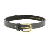 Ceinture femme Premium en Cuir Véritable d'ITALIE doublé Cuir Nubuck, MELANIE 