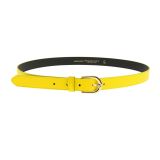 Ceinture femme Premium en Cuir Véritable d'ITALIE doublé Cuir Nubuck, MELANIE 