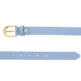 Ceinture femme Premium en Cuir Véritable d'ITALIE doublé Cuir Nubuck, MELANIE 