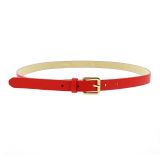 Ceinture femme 2 cm Véritable CUIR ITALIEN, LINDA