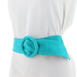 Ceinture Large en cuir pour femme, MAHAUT