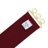 Ceinture femme élastique large à boucle 3 boutons, GLORIA Fabriqué en France