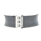 Wide Waist Elasticated Woman Belt, GLORIA Made in France