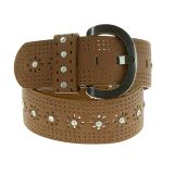 Ceinture large fleur-strass Antoinetta