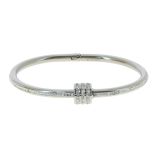 Bracelet Acier inoxydable femme à strass de Zirconium, MARY