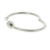 Bracelet Acier inoxydable femme à strass de Zirconium, MARY