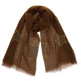 sensation coton, Star, woman scarf, NUARA