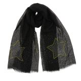 sensation coton, Star, woman scarf, NUARA