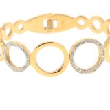 Bracelet Acier inoxydable femme à strass de Zirconium, MELISSA