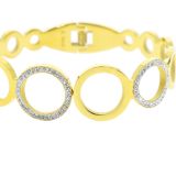 Bracelet Acier inoxydable femme à strass de Zirconium, MELISSA