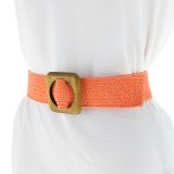 Ceinture femme élastique tressé, Fabriqué en France, CHARLOTTE