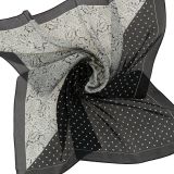 Foulard pour Femme 70 x 70 cm en Polyester sensation Soie, SEVANA