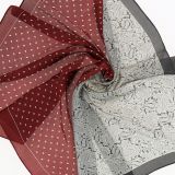 Foulard pour Femme 70 x 70 cm en Polyester sensation Soie, SEVANA