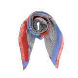 Foulard pour Femme 70 x 70 cm en Polyester sensation Soie, KETTY