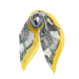 Foulard pour Femme 70 x 70 cm en Polyester sensation Soie, CHIARA