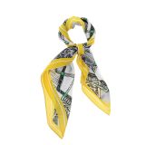 Foulard pour Femme 70 x 70 cm en Polyester sensation Soie, CHIARA