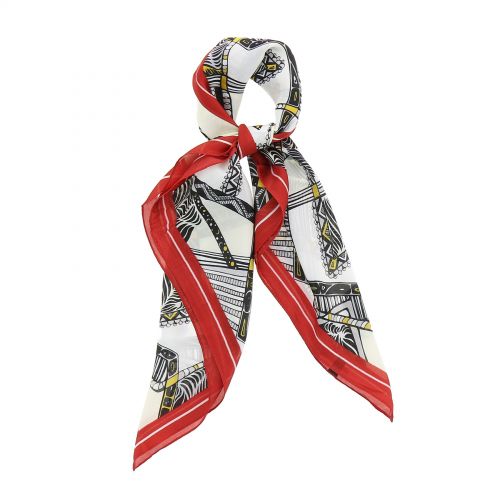 Foulard pour Femme 70 x 70 cm en Polyester sensation Soie, CHIARA