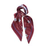 Foulard pour Femme 70 x 70 cm en Polyester sensation Soie, BASMA