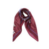 Foulard pour Femme 70 x 70 cm en Polyester sensation Soie, BASMA