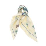 Foulard pour Femme 70 x 70 cm en Polyester sensation Soie, BASMA