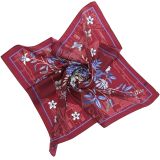 Foulard pour Femme 70 x 70 cm en Polyester sensation Soie, BASMA