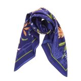 Foulard pour Femme 70 x 70 cm en Polyester sensation Soie, BASMA