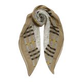 Foulard pour Femme 70 x 70 cm en Polyester sensation Soie, SINDA